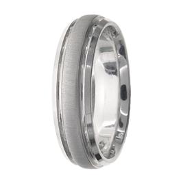 Flat Edge Hand Made Wedding Band