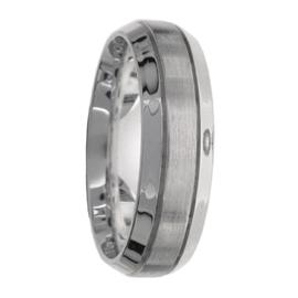 Flat Edge Hand Made Wedding Band