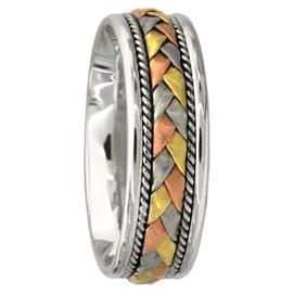 Weaved Multi Color Pattern with Rope BordersHand Made Wedding Ba