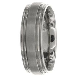 Flat Edge, Hand Made Wedding Band