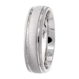 Flat Edge, Hand Made Wedding Band