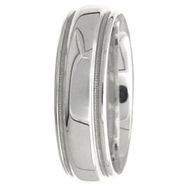 Flat Edge, Hand Made Wedding Band