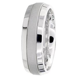 Shiny Edge Hand Made Wedding Band