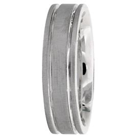 Flat Middle, Hand Made Wedding Band