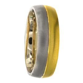Two Tone, Hand Made Wedding Band
