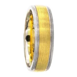 Two Tone, Hand Made Wedding Band