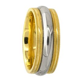 Milgrained, Hand Made Wedding Band