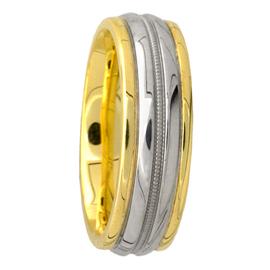 Milgrained, Hand Made Wedding Band