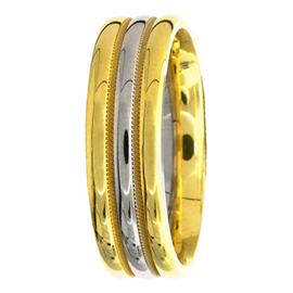 Milgrained, Hand Made Wedding Band