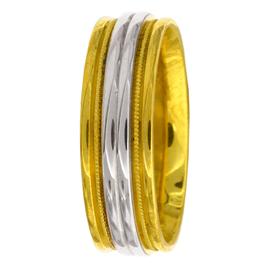 Milgrained, Hand Made Wedding Band