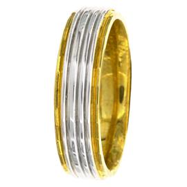 Parallel lines, Hand Made Wedding Band