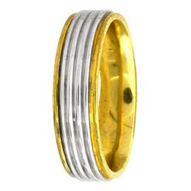 Parallel Lines, Hand Made Wedding Band