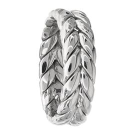 Wheat Pattern, Hand Made Wedding Band