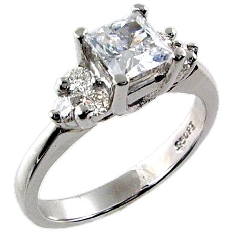 Prong Set Round Diamond Engagement Ring Semi Mount