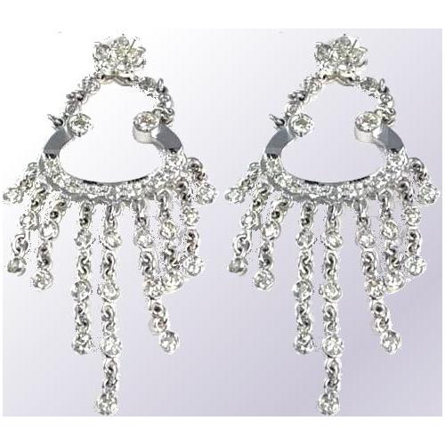 Diamond Chandelier Earrings