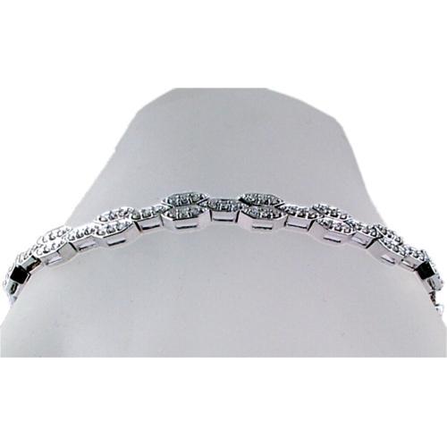 Pave Set Diamond Bracelet