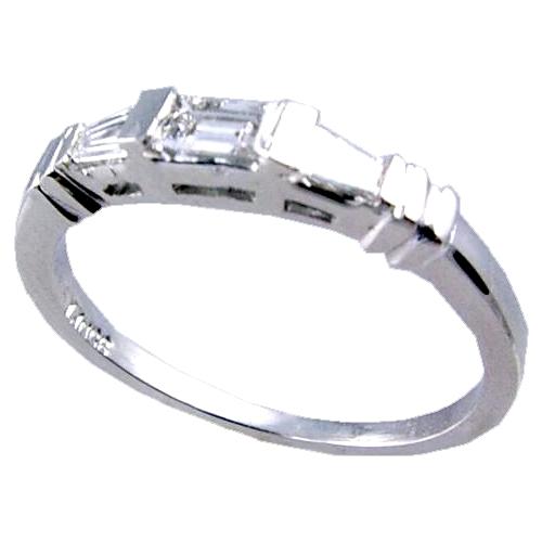 Channel Set Baguette Diamond Wedding Ring