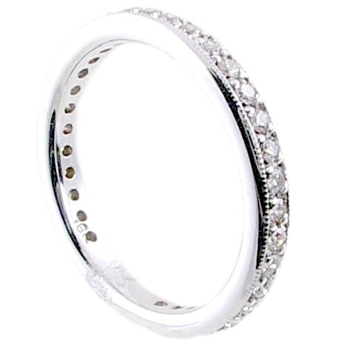Pave Set Eternity Ring