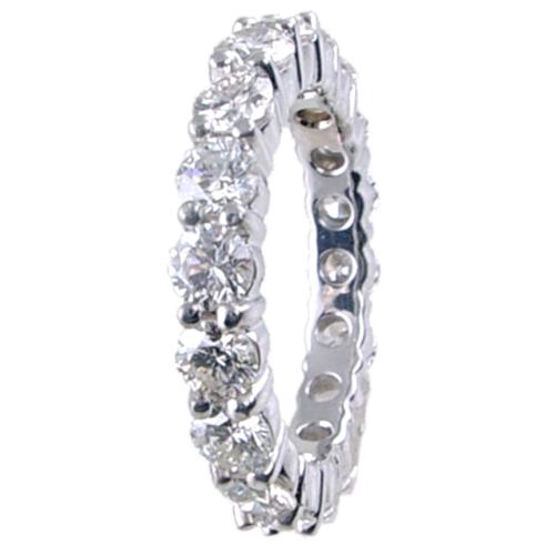 Shared Prong Diamond Eternity Ring