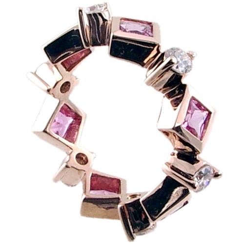 Round/Princess Cut Diamond Eternity Ring