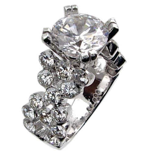 RD Invisible Braded Engagement Ring