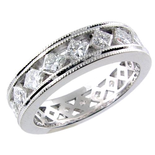 Princess Cut Diamond Eternity Ring