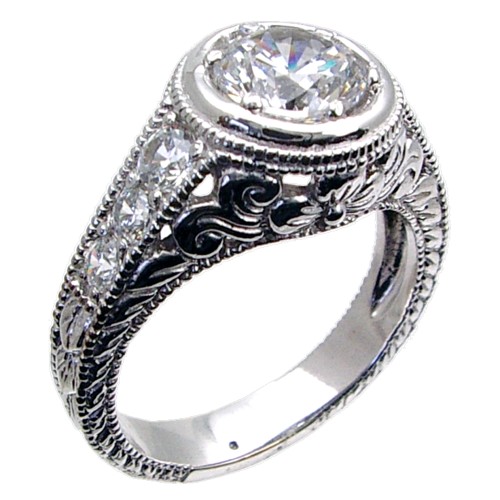 Diamond Engagement Ring Semi Mount