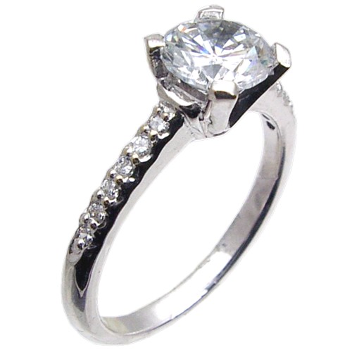 Diamond Engagement Ring Semi Mount