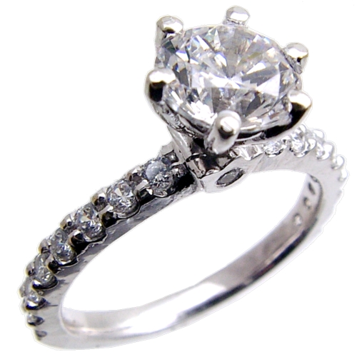 Diamond Engagement Ring Semi Mount