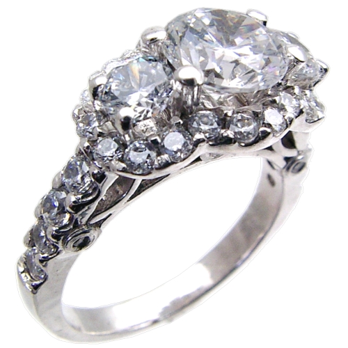 Diamond Engagement Ring Semi Mount
