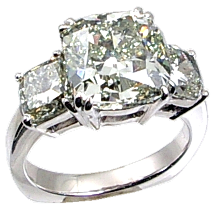 3 Stone Diamond Engagement ring