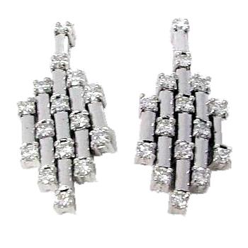 Prong Set Diamond Earrings