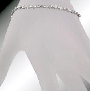 Bezel Set Diamond Tennis Bracelet
