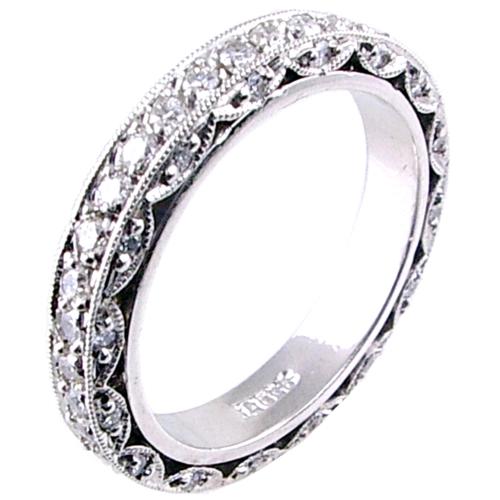 Pave Set Diamond Eternity Ring