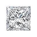 D-01DA Princess Cut Shape Natural Diamond 1.01 Ct. E/VS2 GIA 158