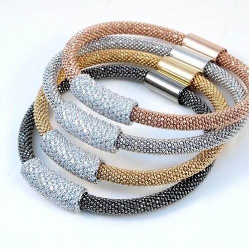 Magnetic Lock Soft Bangle Bracelet