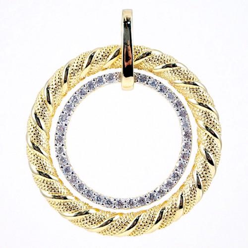 Double Circle Pendant