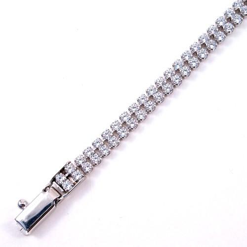 2 row Tennis Bracelet