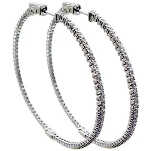 Inside/Outside Hoop Earrings