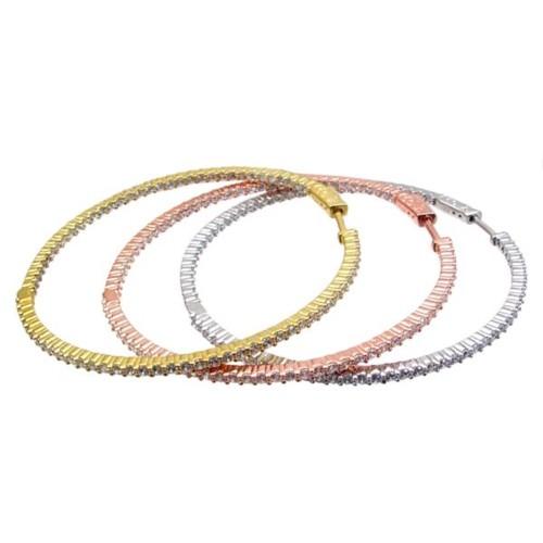 Inside/Outside Hoop Earrings