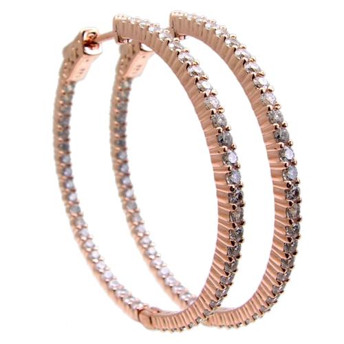 Inside/Outside Hoop Earrings