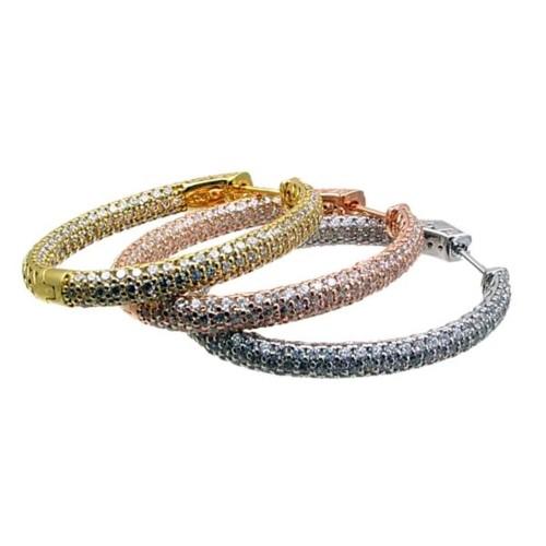 Inside/Outside Hoop Earrings