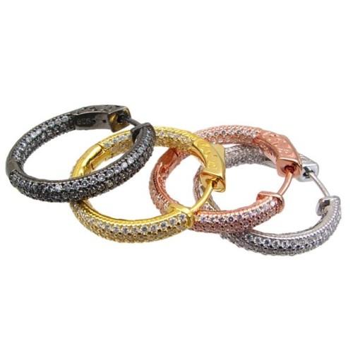 Inside/Outside Hoop Earrings