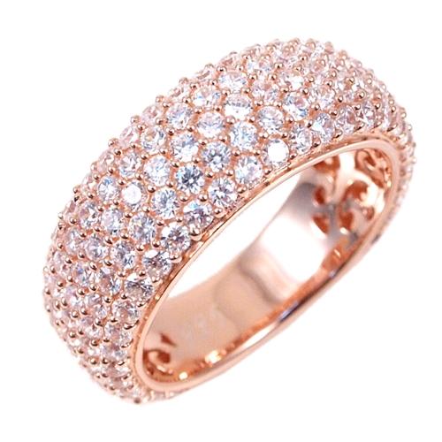 5 Row Pave Set Ring