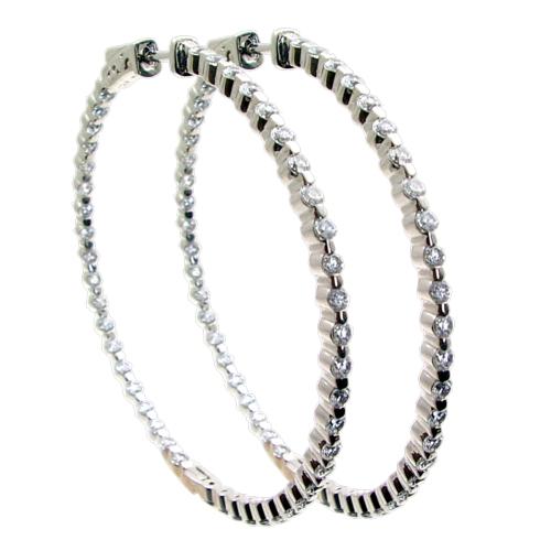 Inside/Outside Hoop Earrings