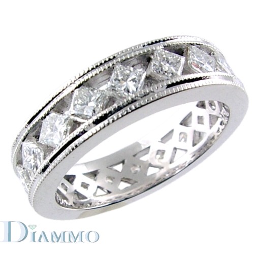 Princess Cut Diamond Eternity Ring