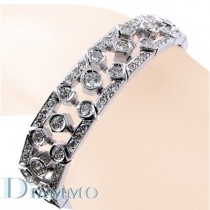 Pave/Bezel Set Diamond Fashion Bracelet
