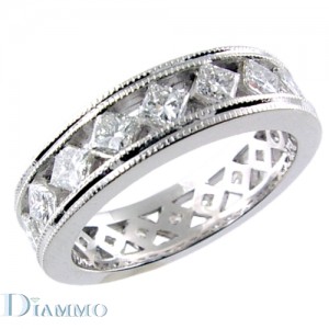 Princess Cut Diamond Eternity Ring