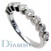 Shared Single Prong Diamond Anniversary Ring
