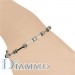 Channel Set Diamond Bracelet